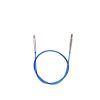 Câble Aiguille à Tricoter KnitPro 28cm Bleu | Pour Aiguilles Interchangeables | Joint Lisse
