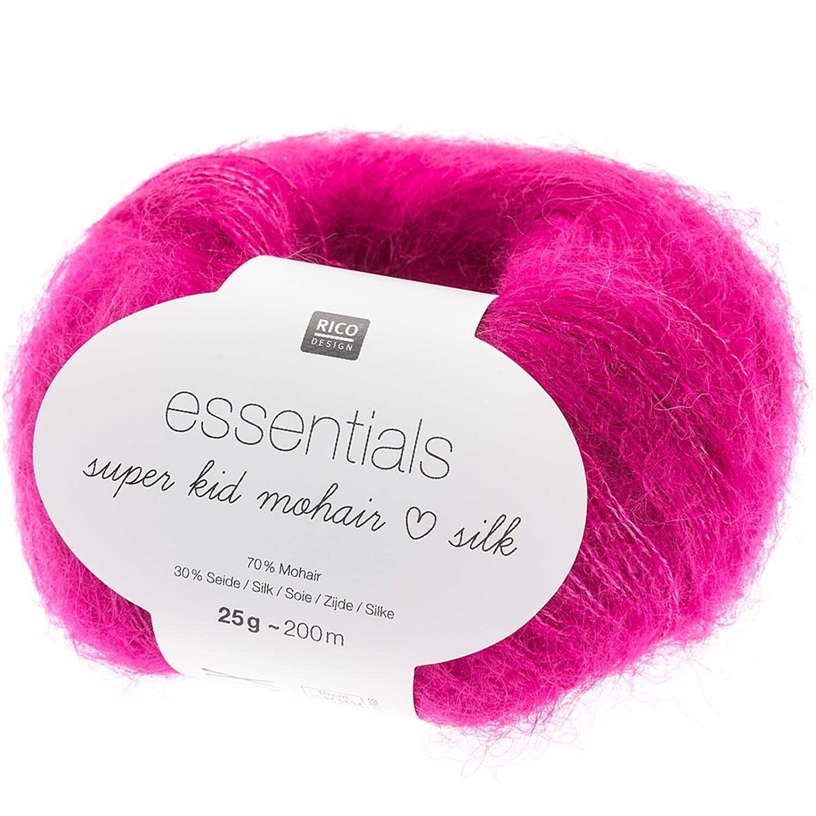 Rico Design Essentials Super Kid Mohair Loves Silk. - Imagen 8
