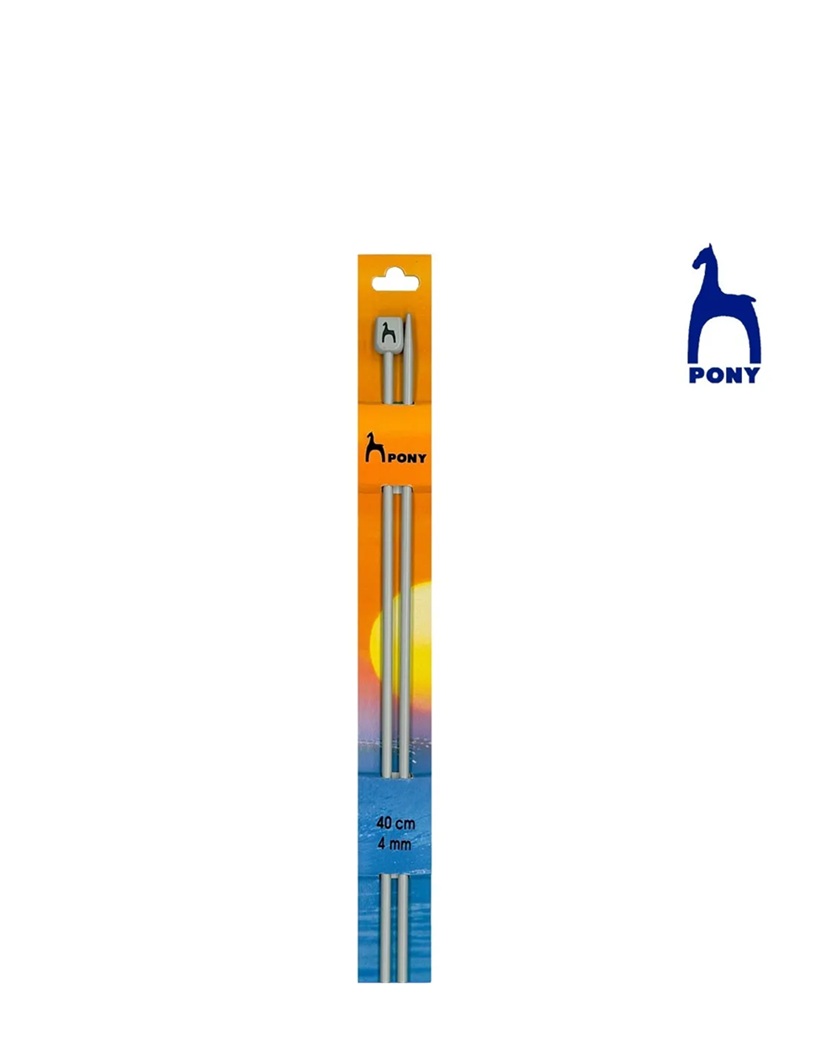 Pony agujas de punto classic 40 cm.